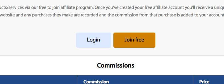 affiliate program register